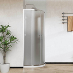 Душевой уголок City VSQ-5CT900MT, 900*900, хром, стекло текстурное