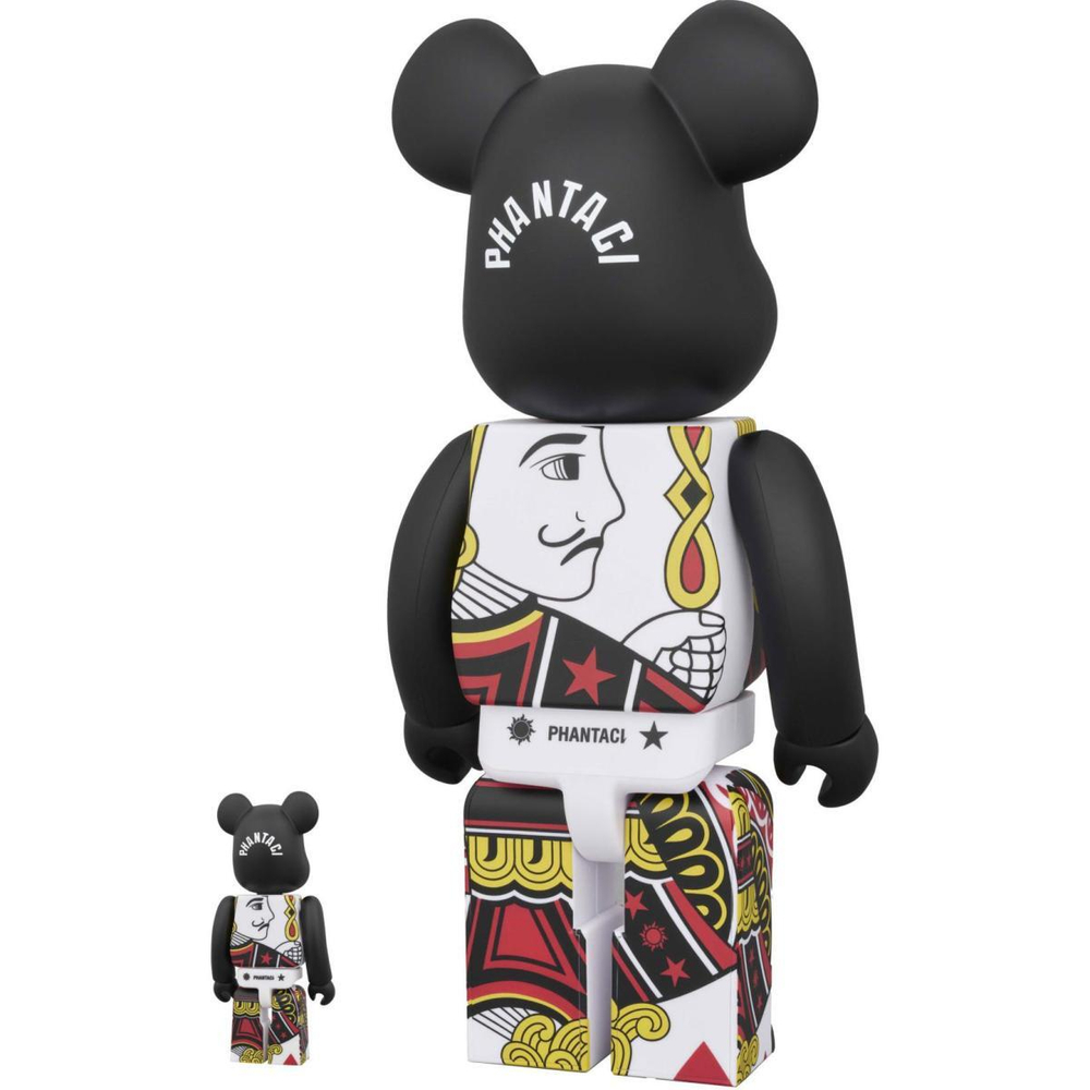 Дизайнерские игрушки BE@RBRICK x PHANTACI JAY CHOU BWWT3 100%400%, BE@RBRICK-2405-0016