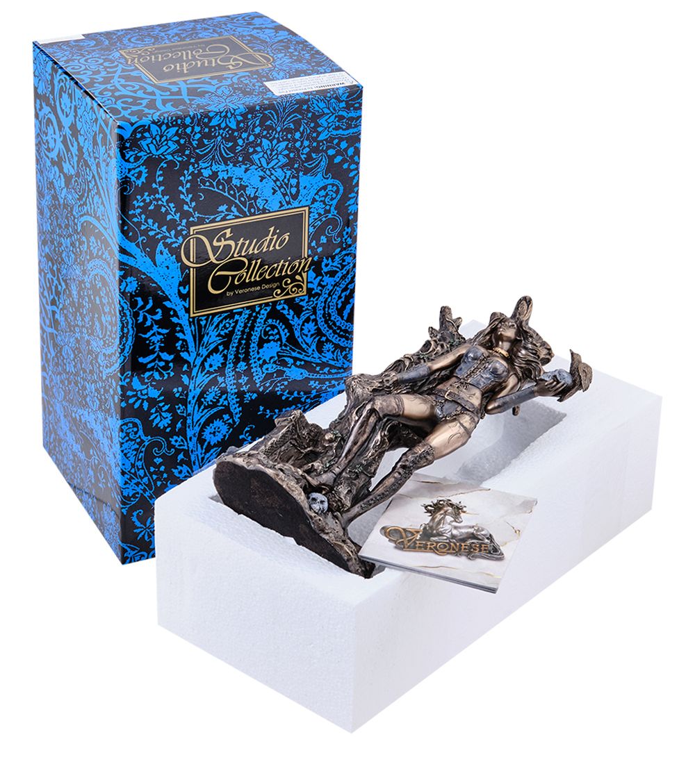 WS-1271 Статуэтка-подсвечник в стиле Фэнтези «Возвышение»