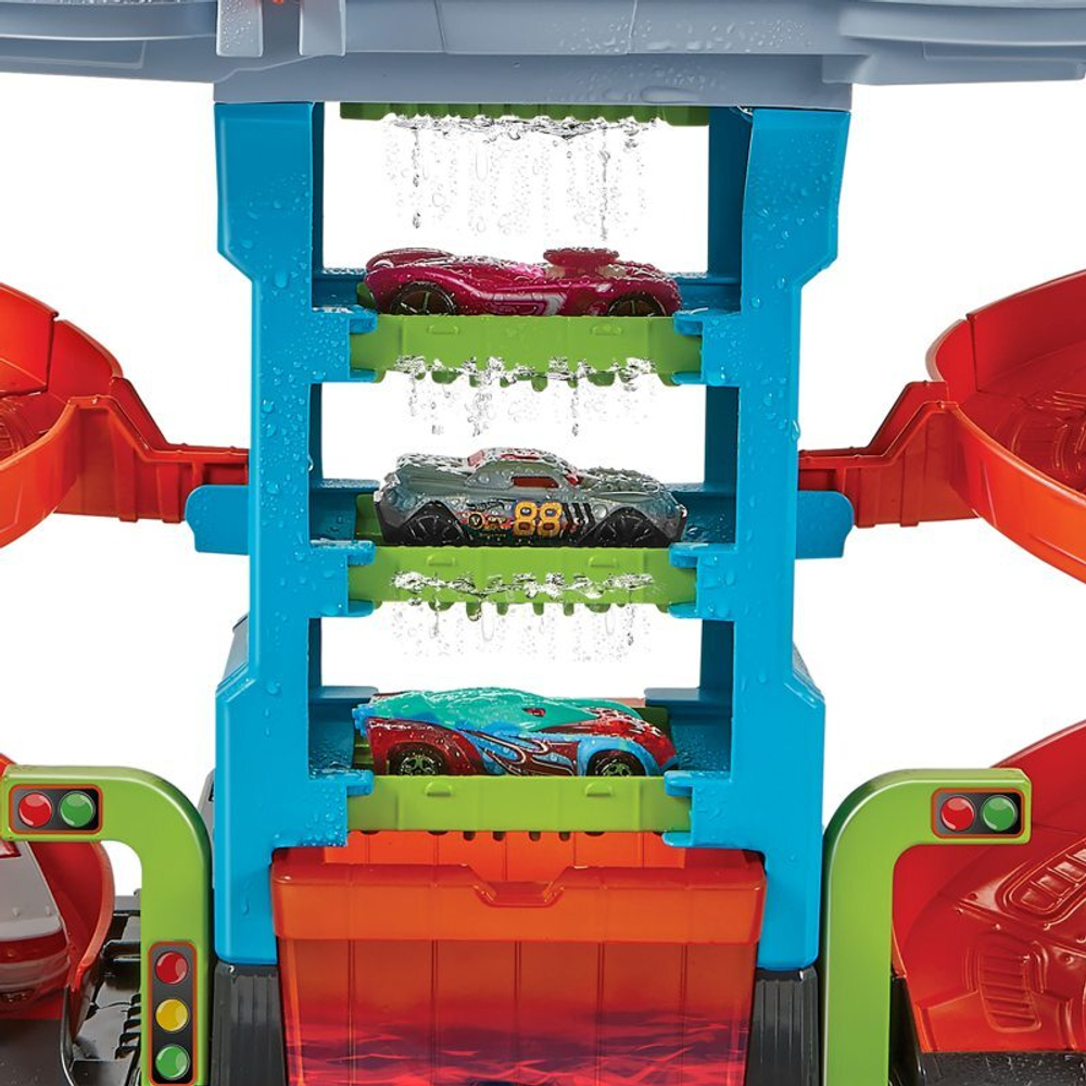 Hot Wheels City - Twisted mega car set с игрушечной машинкой HDP05