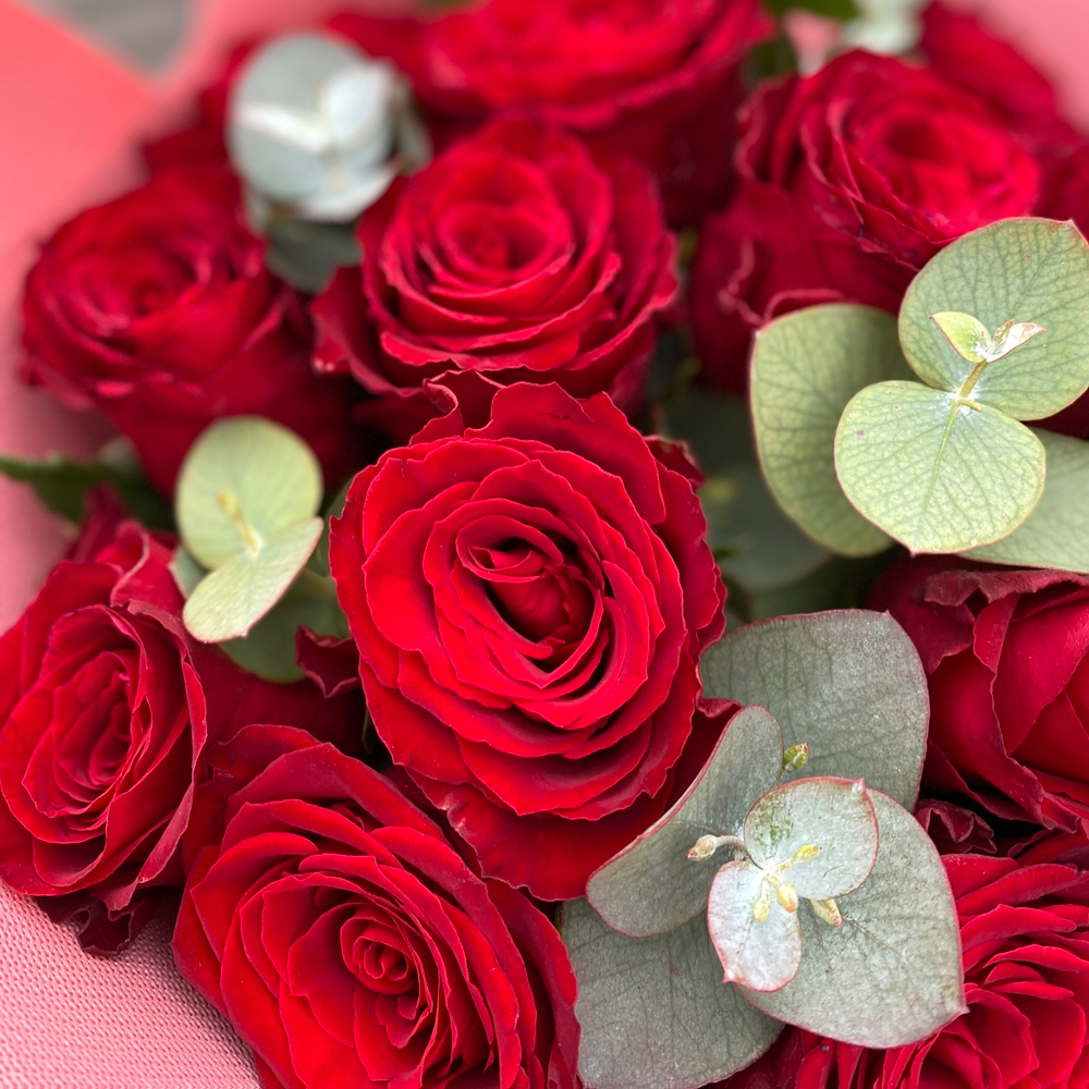 Букет "Красное пламя"