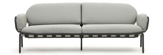 Joncols 3-местный алюминиевый диван серого цвета 225 см Испания 