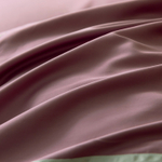 Комплект постельного белья Однотонный Сатин Премиум широкий кант OCPK021