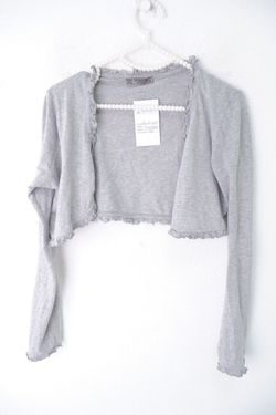 Болеро Terranova серое на 12-13 лет