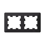 Рамка 2-м AtlasDesign Air карбон/дым. черн. SE ATN221002