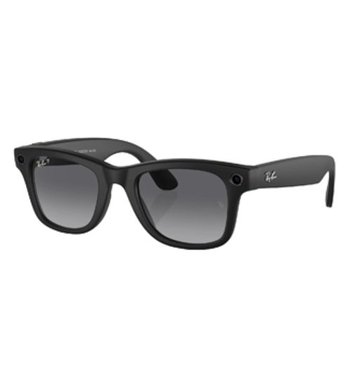 Умные очки Ray-Ban Meta Wayfarer RW4006 601/7150 Shiny Black G15 Green