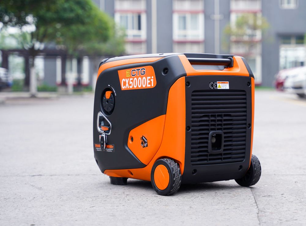 Генератор бензиновый инверторный CTG CX5000Ei - [3.5 кВт / 220V / Lifan 225iE] электростарт