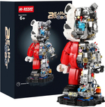 Конструктор Wangao 188001. Violence Mechanical Bear Robot, 1471 деталь