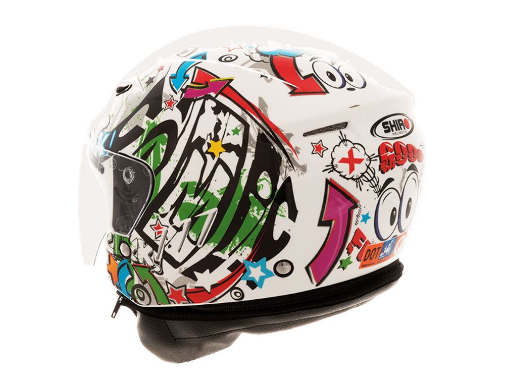 Мотошлем детский Shiro SH-20 Comic