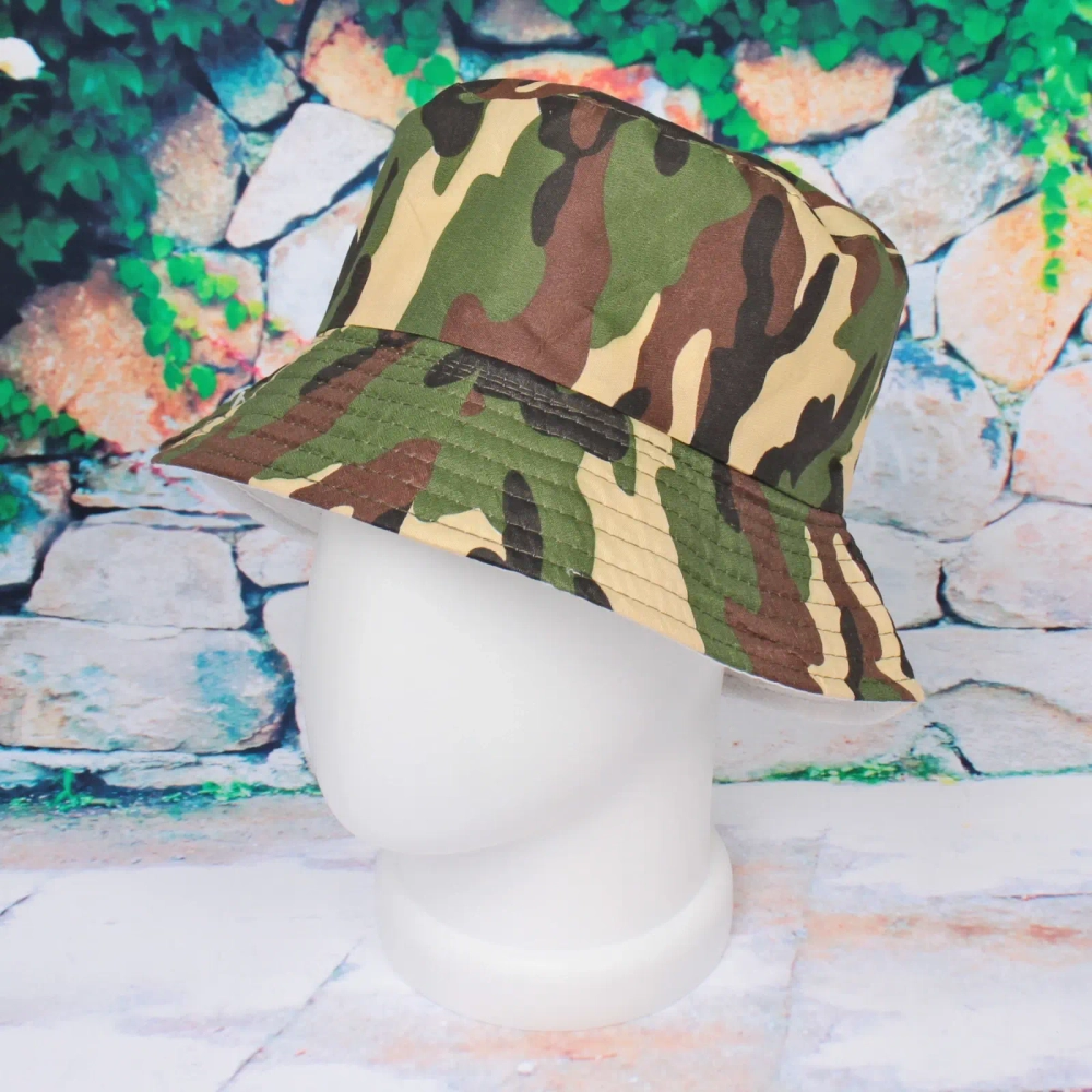 Панама мужская «Traveler», цвет белый с зеленым, р58 цвет микс