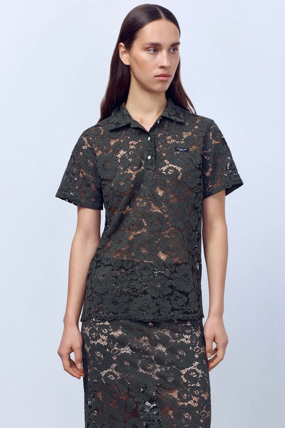 Поло из кружева