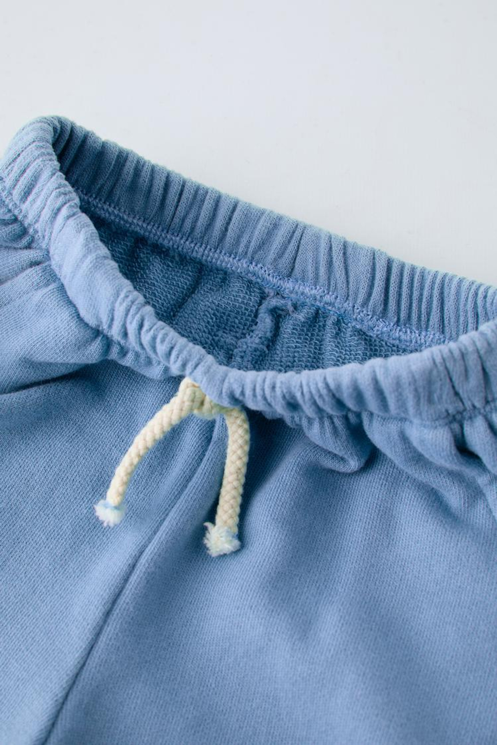 ZARA ШОРТЫ С ПОЯСОМ НА ШНУРКЕ, СИНИЙ