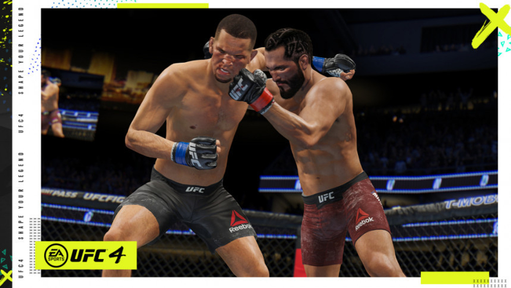 UFC 4 Стандартное издание (диск для PS4, интерфейс и субтитры на русском языке)