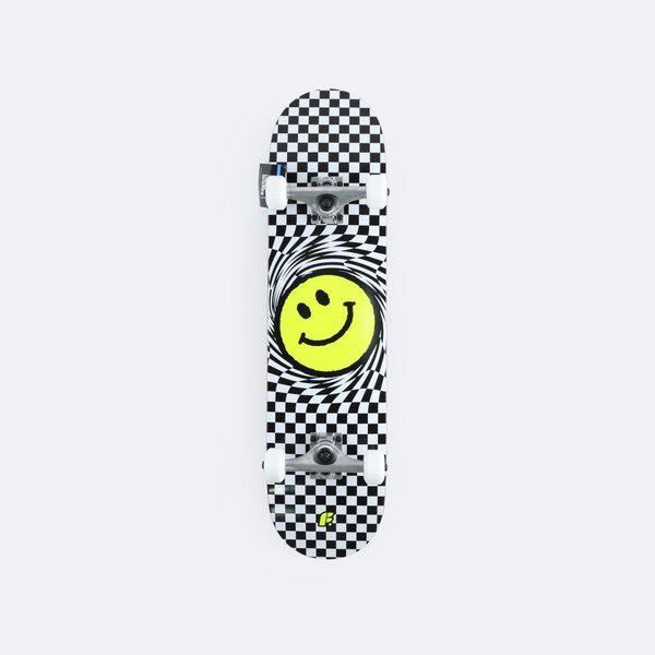 Скейтборд в сборе Футворк Smile (black) артикул: - купить в магазине Дайс