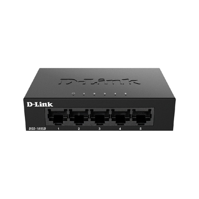 Коммутатор D-Link DGS-1005D/J2A Неуправляемый коммутатор с 5 портами 10/100/1000Base-T