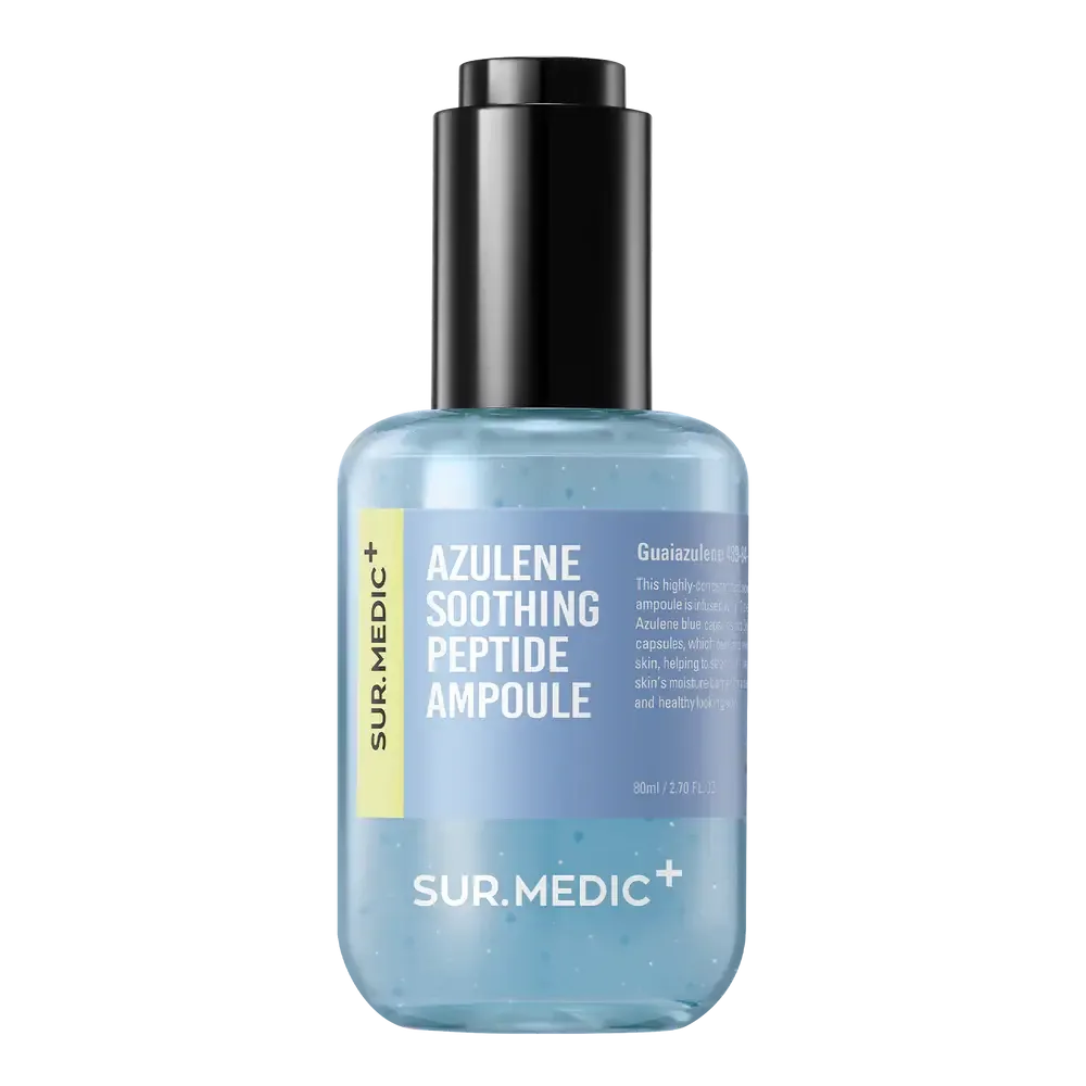 Успокаивающая ампула с пептидами и азуленом SUR.MEDIC+ Azulene Soothing Peptide Ampoule 80ml