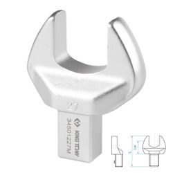 KING TONY (34501227M) Насадка рожковая серии "FIT", 27 мм, 14х18 мм