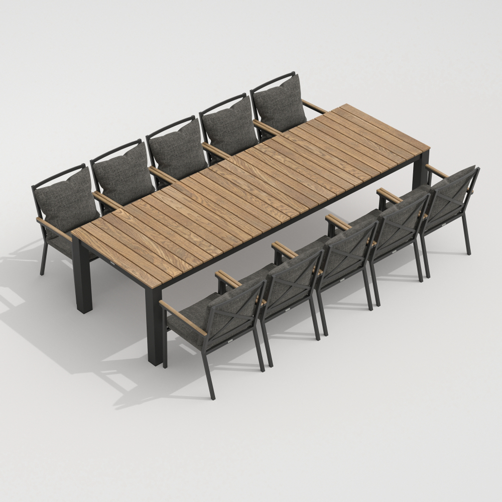 Стол обеденный Ideal Patio ТЕЛЛА  XL из тика 300x100