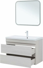 Тумба с раковиной Aquanet Нота New 334205 90 дуб холден
