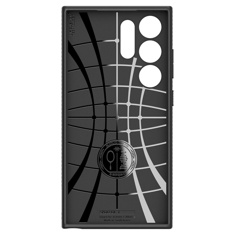 Чехол Spigen LIQUID AIR GALAXY S24 ULTRA MATTE BLACK