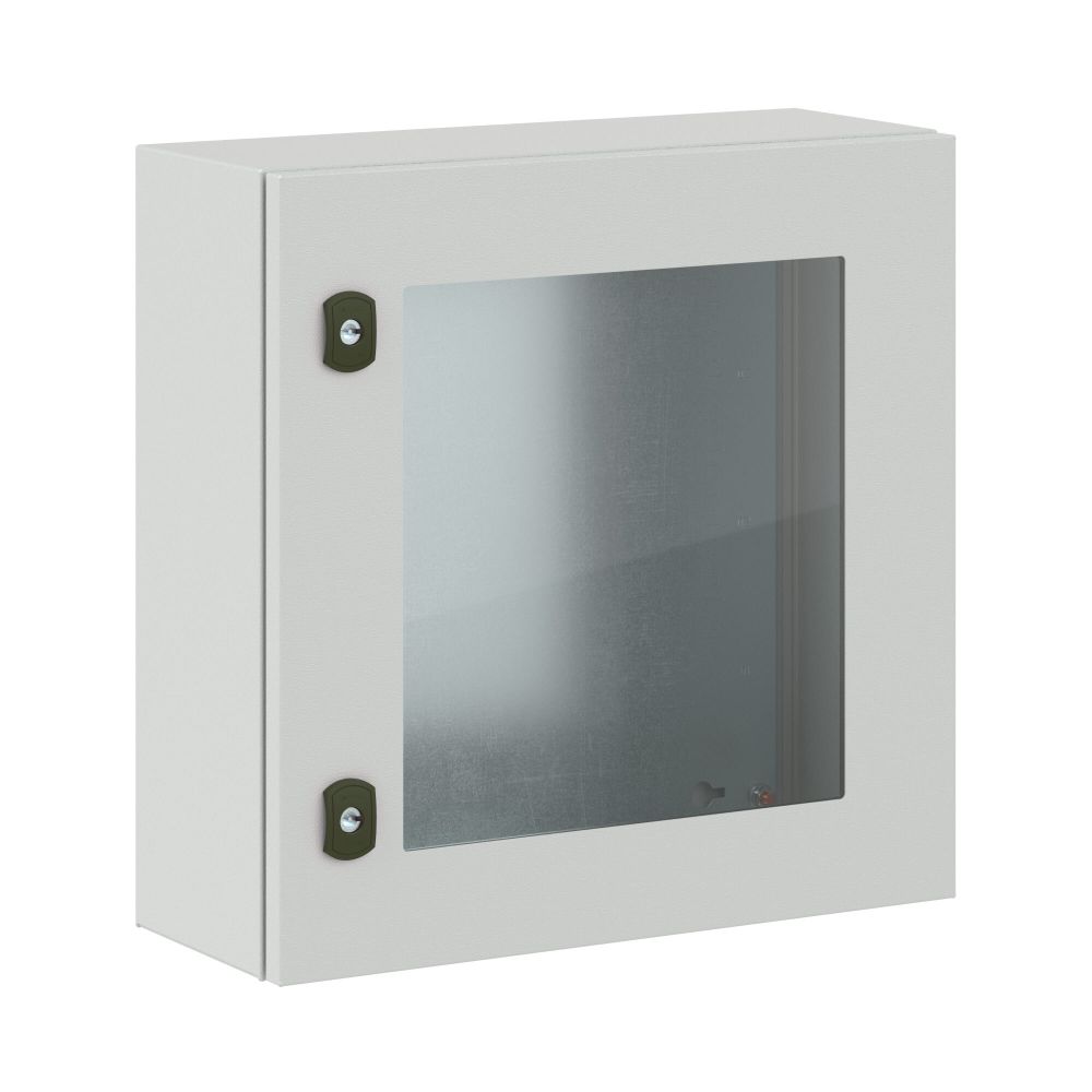 Корпус навесной уличный ST Outdoor с М/П с прозрачной дверью ВxШxГ 500x500x200 мм, IP66