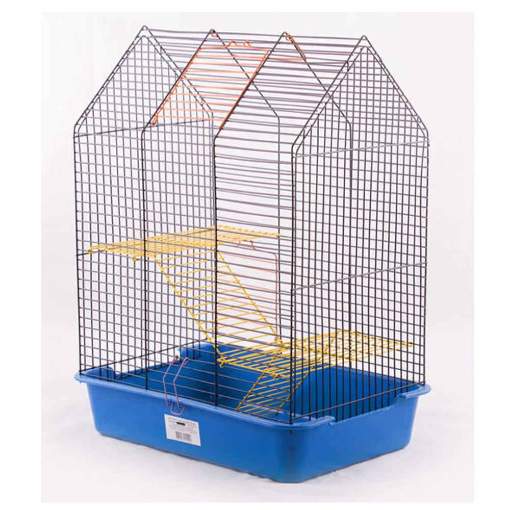 ВАКА клетка для грызунов "Домик" большой 385*275*515