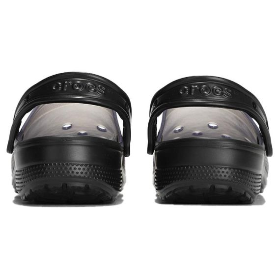 Crocs Classic Translucent Clog 'Black Gray'