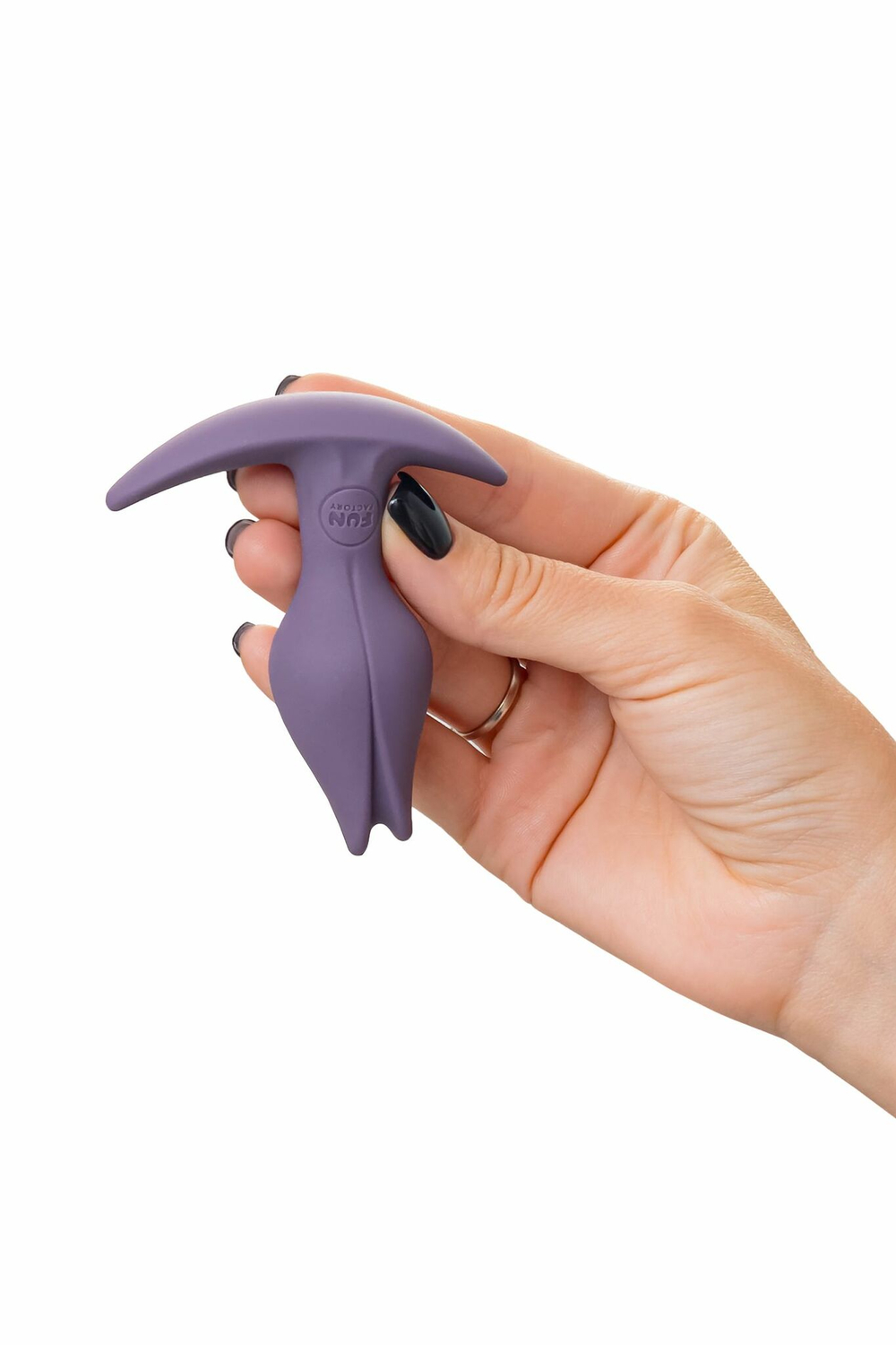 Фиоелетовый анальный стимулятор Bootie Fem - 8,5 см. (Цвет: фиолетовый)