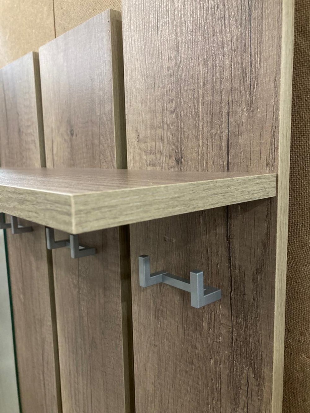 Прихожая Олива ПР-04 Муссон софт (серый) MF14