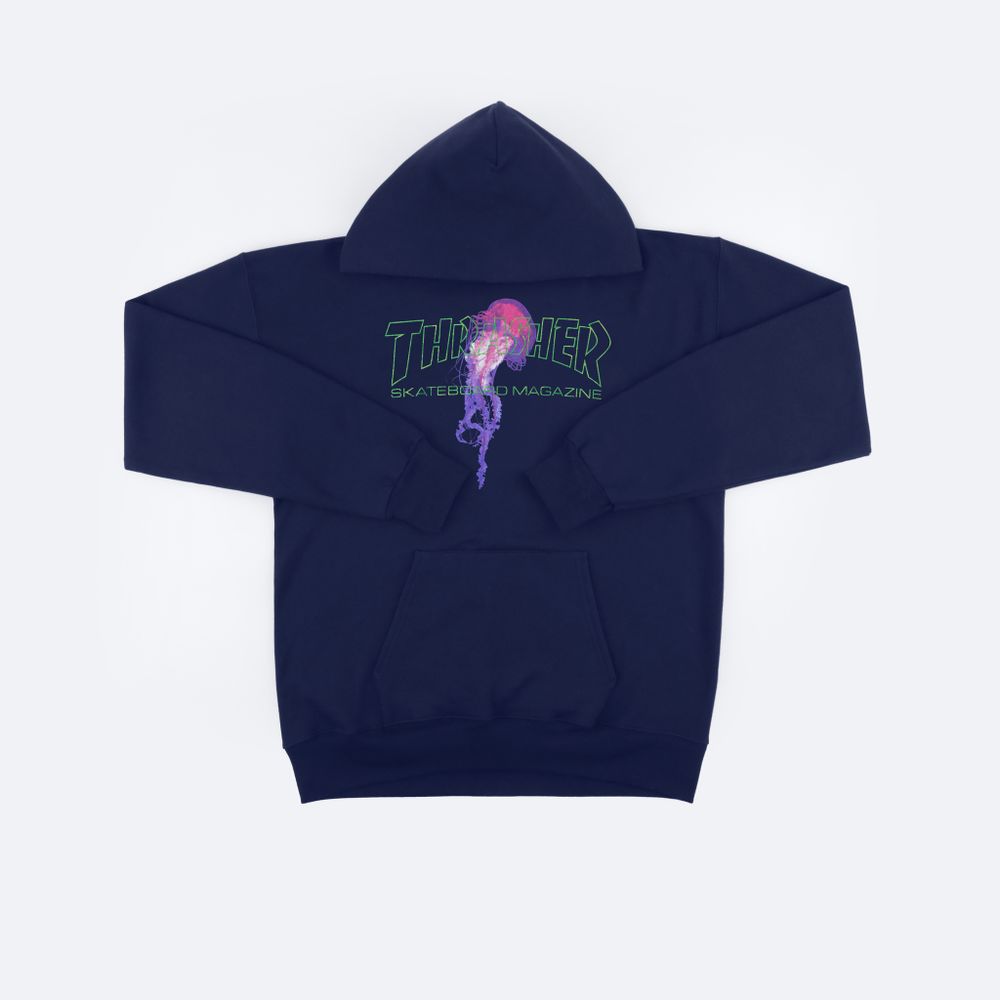 Худи Thrasher Atlantic Drift Hood (navy)