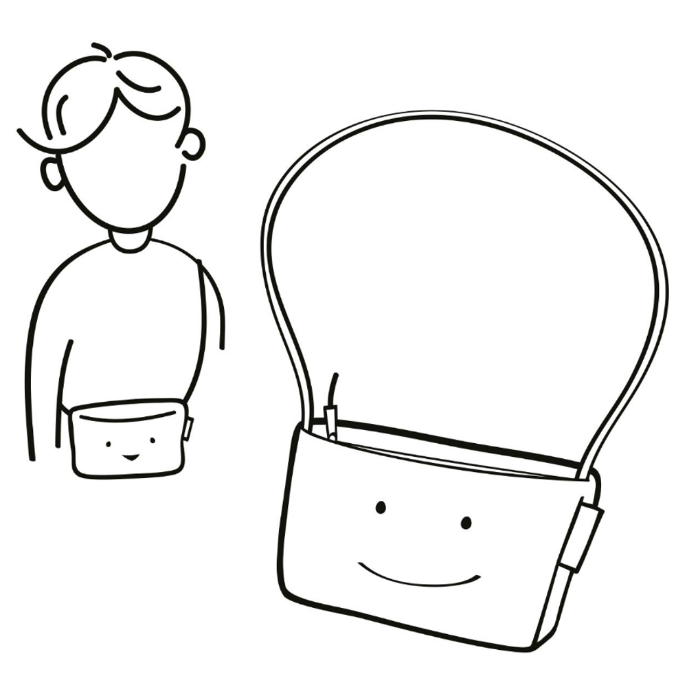 Сумка детская itbag abc friends pink