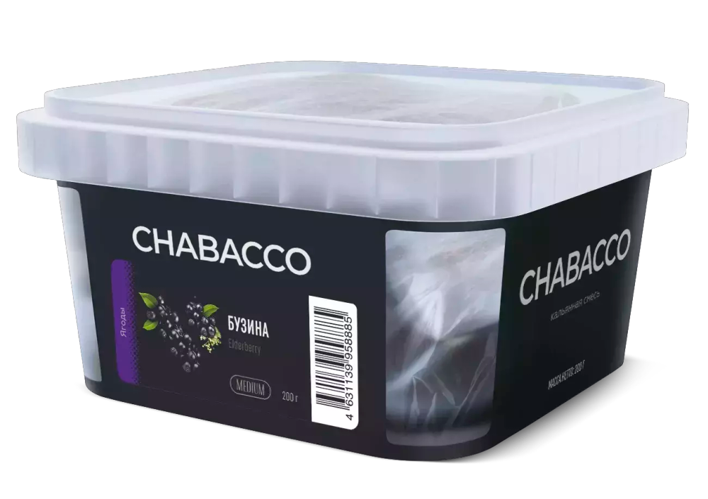 Chabacco Medium - Elderberry (200g)