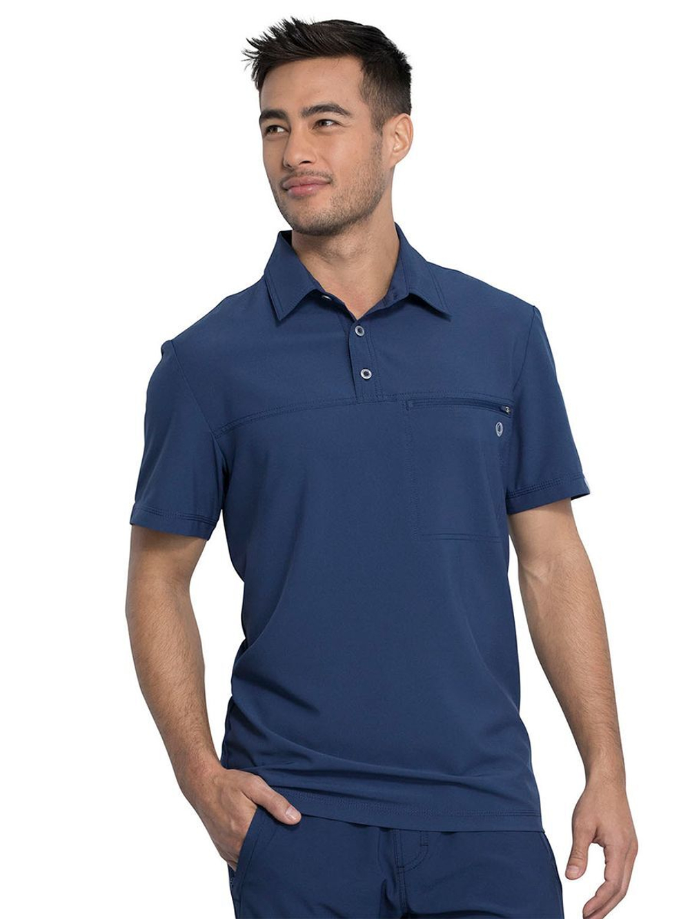 Топ медицинский мужской Cherokee Infinity CK825A, графит, XL