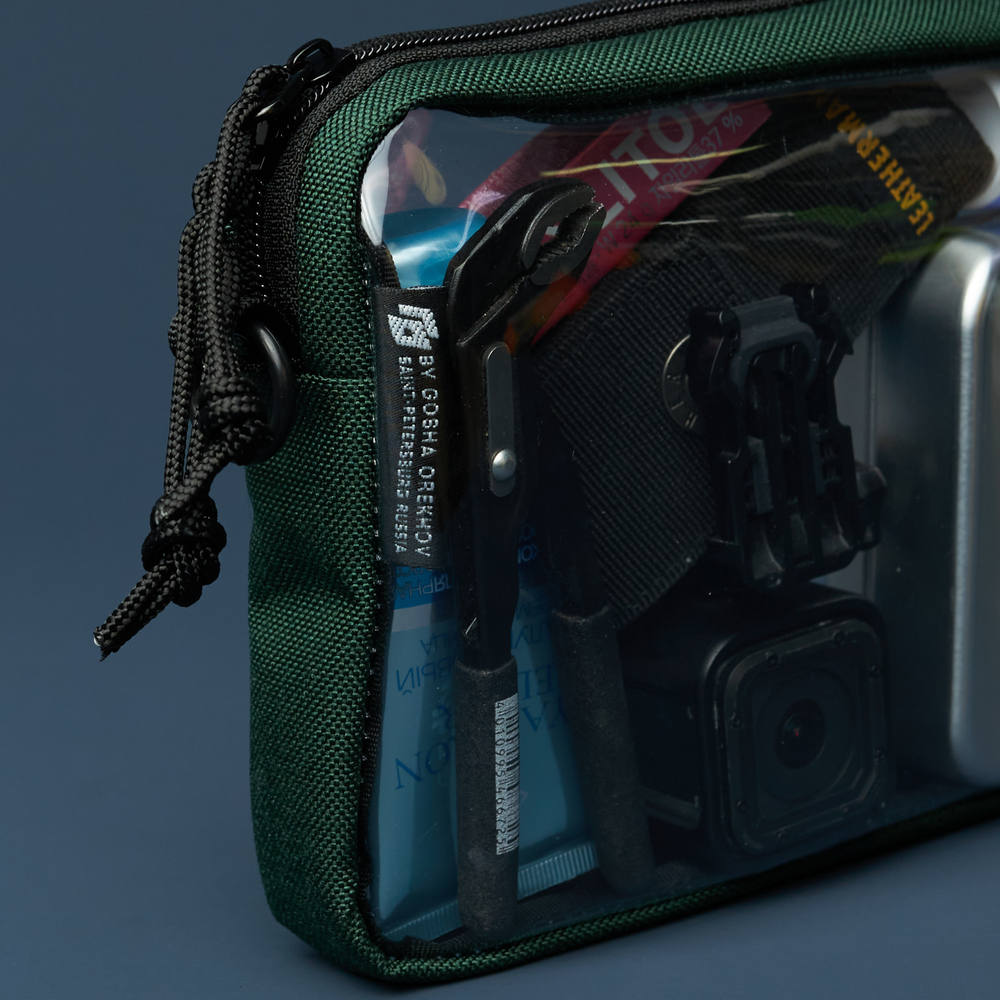 Transparent Case GO box темно-зеленый