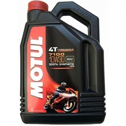 Масло 4т 10w30 синт Motul 7100 4л