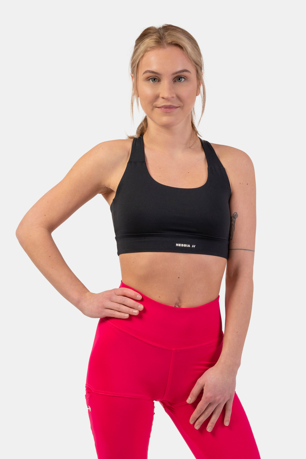 Топ NEBBIA Active Sports Bra with medium impact 413 Black