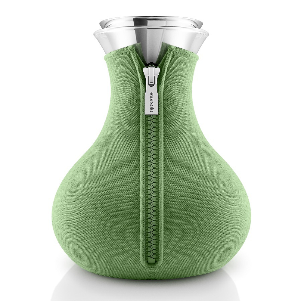 Чайник заварочный Tea maker в неопреновом текстурном чехле, 1 л , светло-зелёный, Eva Solo