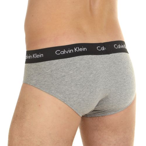 Мужские трусы слипы серые Calvin Klein