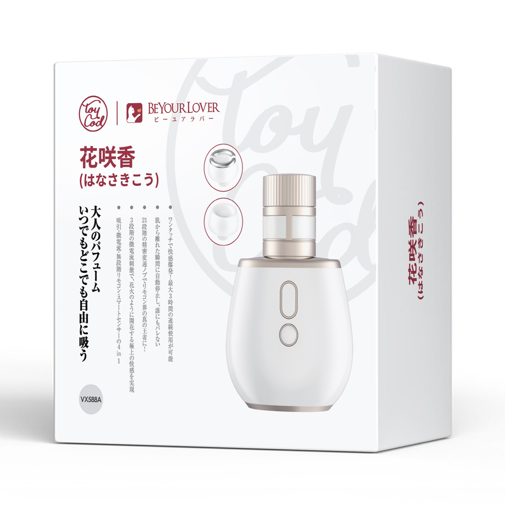 Элегантный стимулятор с вакуумом и микротоками BeYourLover Aromia