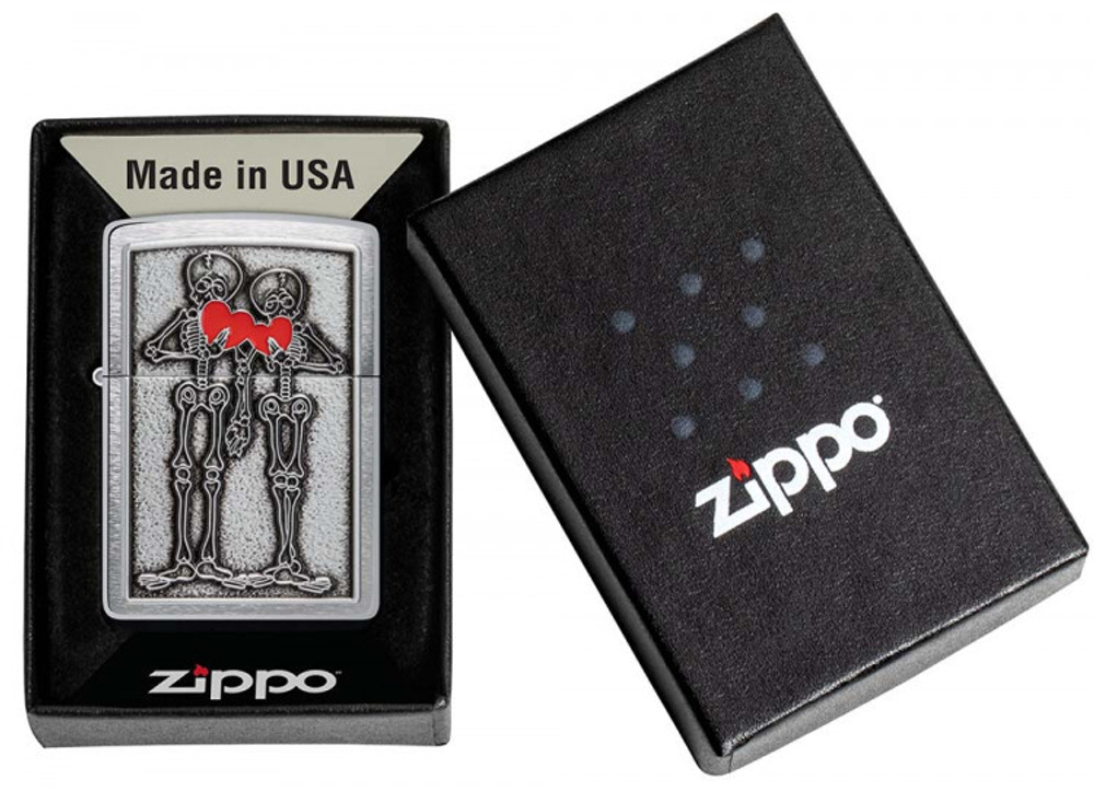 Зажигалка ZIPPO 48688 Couple Love Emblem Design