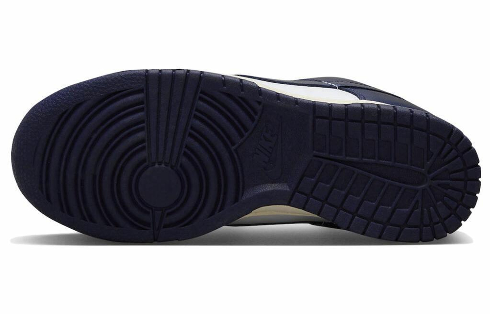 Кроссовки Nike Dunk Low "Midnight Navy And White" 2023 (Женская размерная сетка)