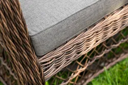 "Гранд Латте" лаунж-зона из искусственного ротанга, цвет коричневый