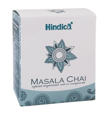 Чай Hindica со специями Masala Chai Масала, черный, 70 г