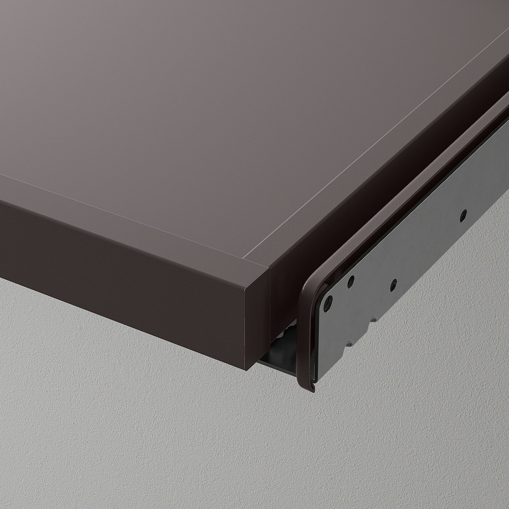 Полка выдвижная IKEA KOMPLEMENT (КОМПЛЕМЕНТ), Темно-серый, 50x58 см