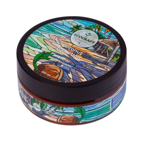 ЭКОКРАФТ Крем д/т 150мл Натуральный Кокосовая коллекция