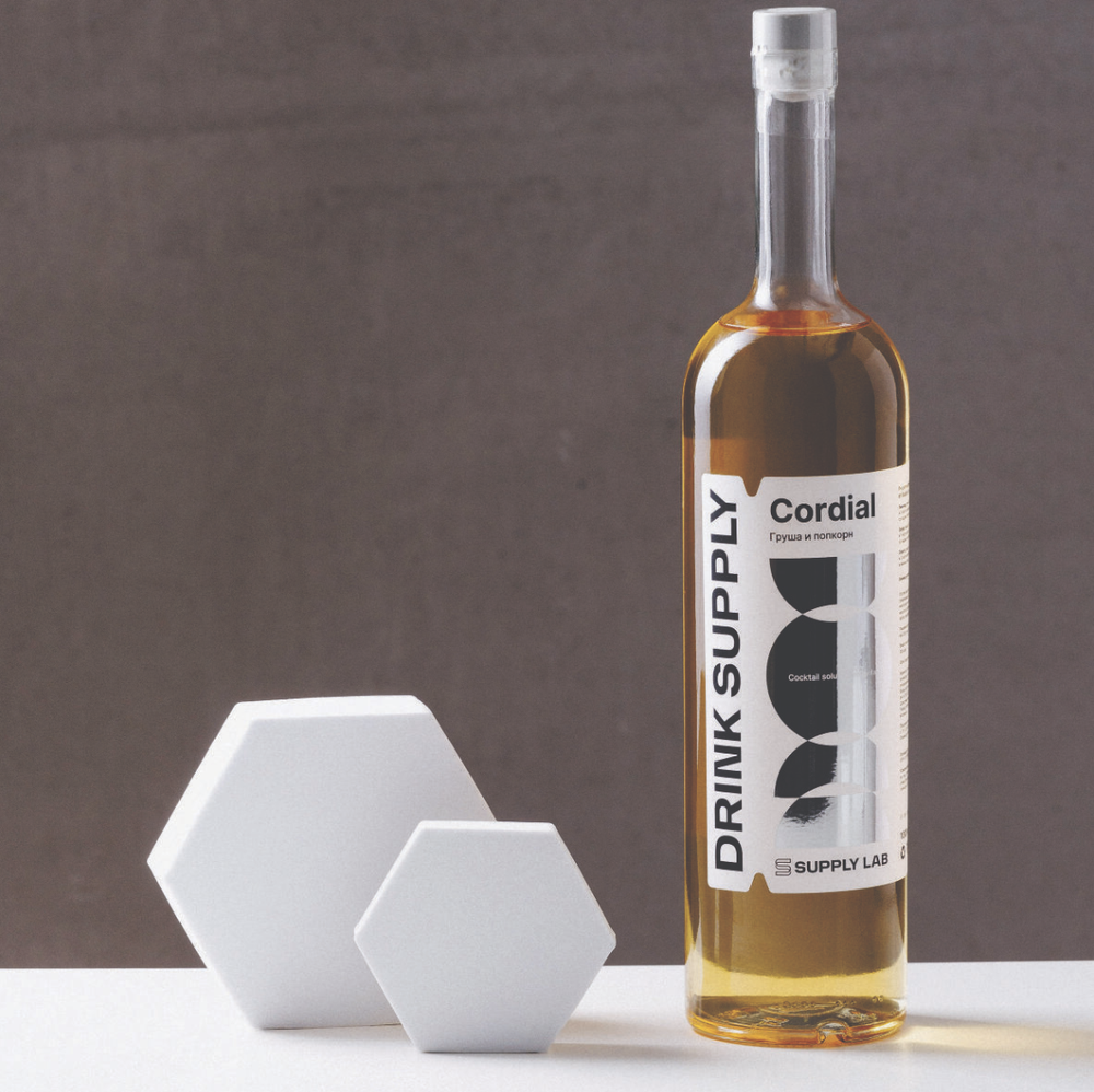 Груша/ Попкорн DRINK SUPPLY, основа для напитков(кордиал) 1л