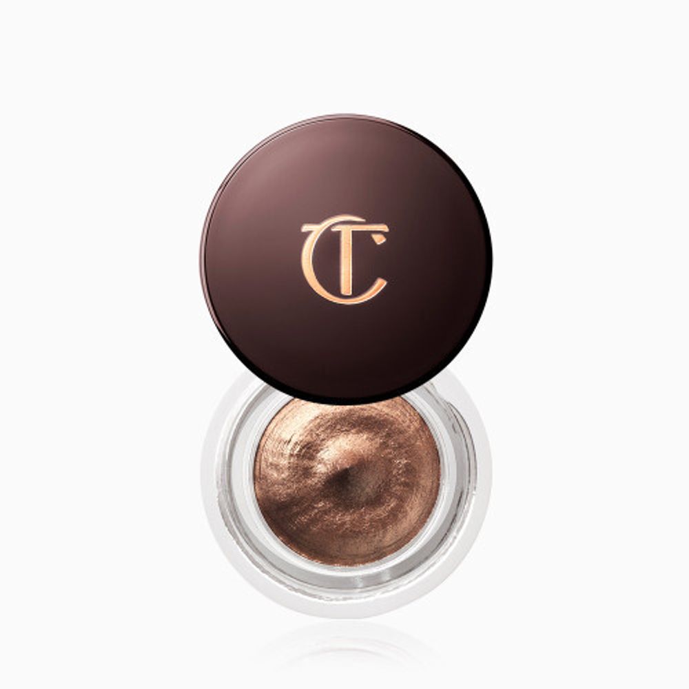 Кремовые тени Charlotte Tilbury Eyes to Mesmerise Chocolate Bronze Cream Eyeshadow