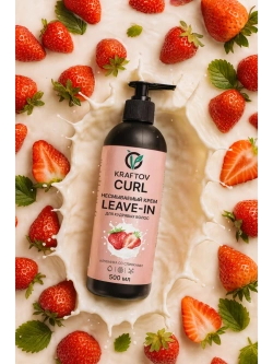 Несмываемым крем Leave-in для кудрявых волос, 500 мл