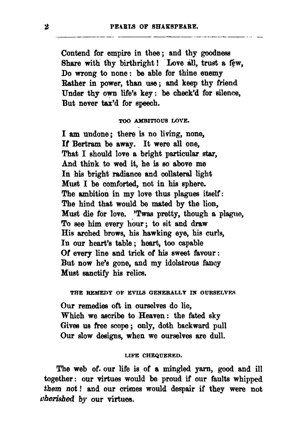Pearls of Shakespeare. A Collection of the Most Brillant Passages Found in His Plays | Уильям Шекспир