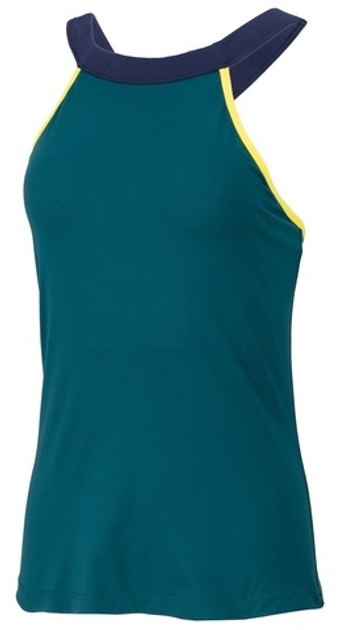 Футболка для девочки теннисная Fila Top Laura Girls - Бирюзовый